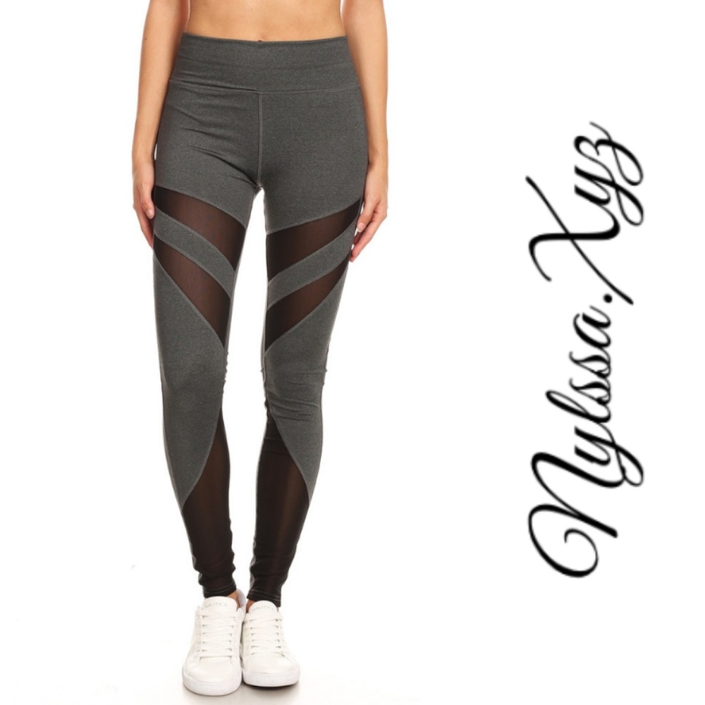 LUCY Mesh panel fashion legging - Picture 3 of 6